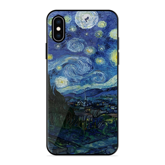 Painting Design Printed Protective Phone Cover for iPhone XS Max