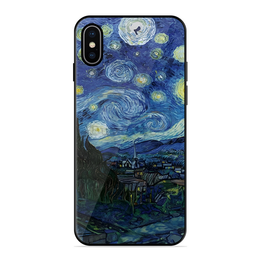 Painting Design Printed Protective Phone Cover for iPhone X