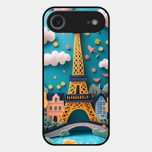 Eiffel Tower Printed Protective Phone Cover foriPhone Air