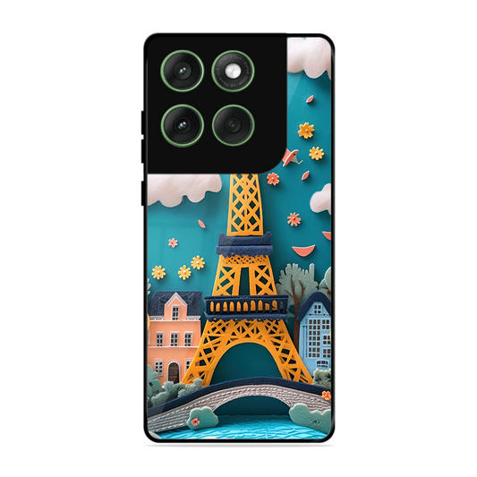 Eiffel Tower Printed Protective Phone Cover forMotorola Moto Edge 60 5G