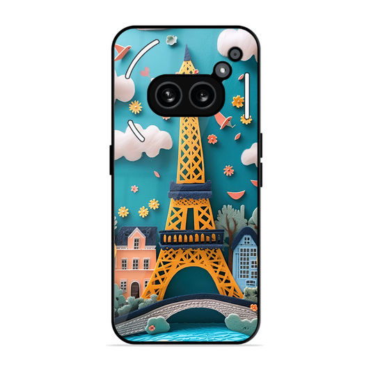 Eiffel Tower Printed Protective Phone Cover forNothing Phone 2A