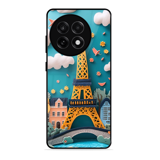 Eiffel Tower Printed Protective Phone Cover forOneplus 13R 5G