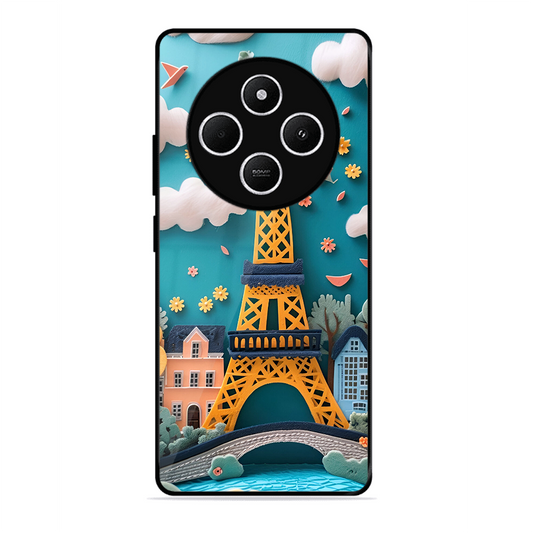 Eiffel Tower Printed Protective Phone Cover forPoco C75 5G
