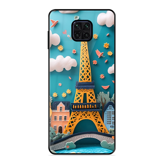 Eiffel Tower Printed Protective Phone Cover forPoco M2 Pro