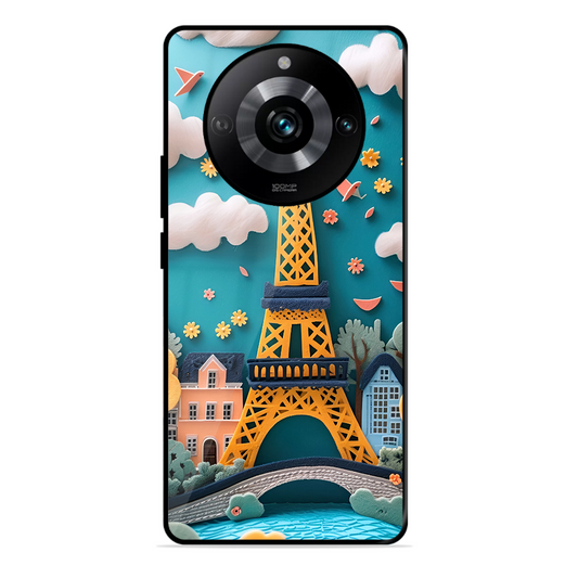 Eiffel Tower Printed Protective Phone Cover forRealme 11 Pro 5G