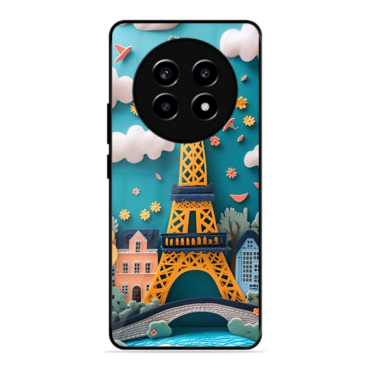 Eiffel Tower Printed Protective Phone Cover forRealme 13 Pro 5G