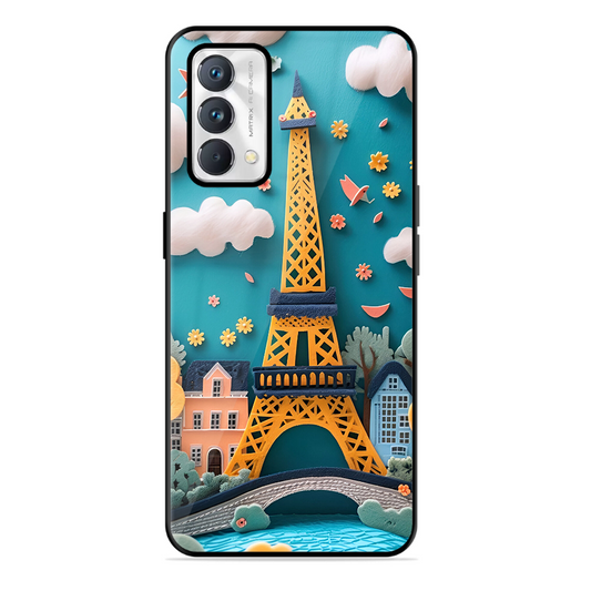 Eiffel Tower Printed Protective Phone Cover forRealme Gt Master Edition