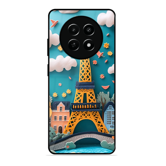 Eiffel Tower Printed Protective Phone Cover forRealme Narzo N65 5G