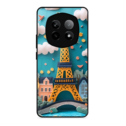 Eiffel Tower Printed Protective Phone Cover forRealme P2 Pro 5G