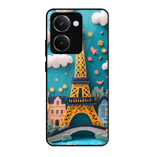 Eiffel Tower Printed Protective Phone Cover forRealme P3 Ultra 5G