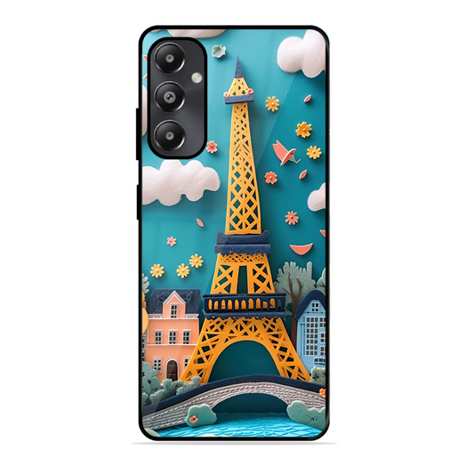 Eiffel Tower Printed Protective Phone Cover forSamsung Galaxy A05S