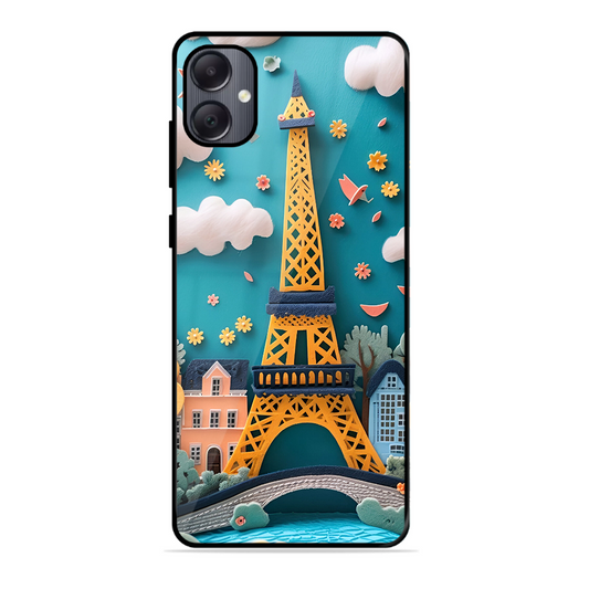 Eiffel Tower Printed Protective Phone Cover forSamsung Galaxy A05
