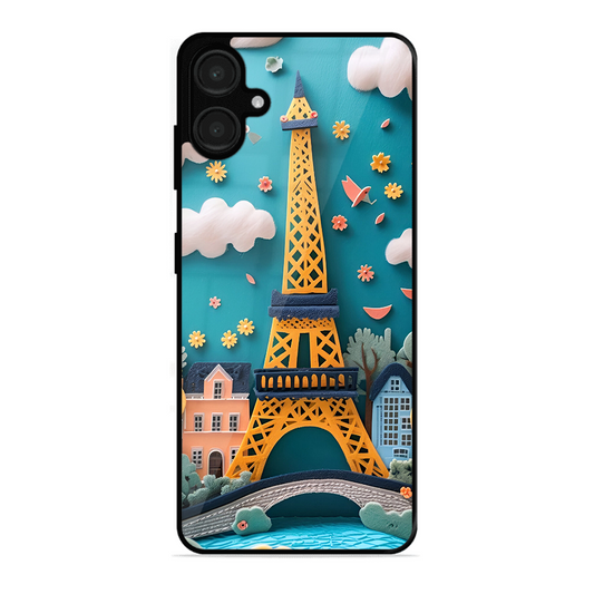 Eiffel Tower Printed Protective Phone Cover forSamsung Galaxy A06