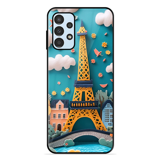 Eiffel Tower Printed Protective Phone Cover forSamsung Galaxy A13