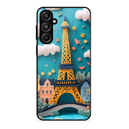 Eiffel Tower Printed Protective Phone Cover forSamsung Galaxy A16 5G