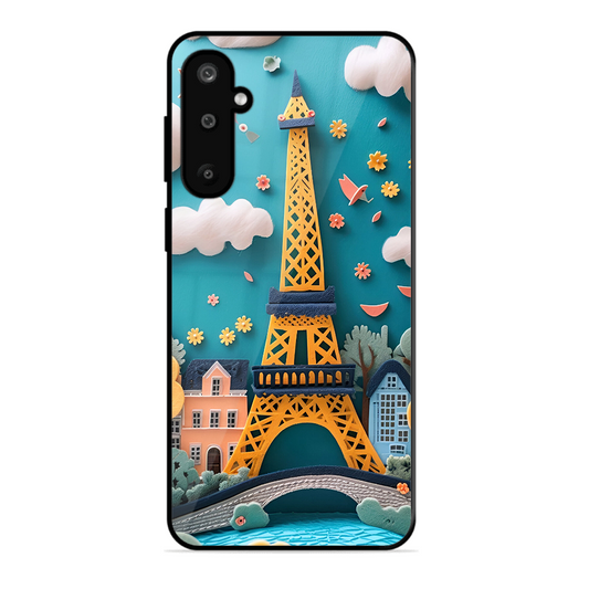Eiffel Tower Printed Protective Phone Cover forSamsung Galaxy F16 5G