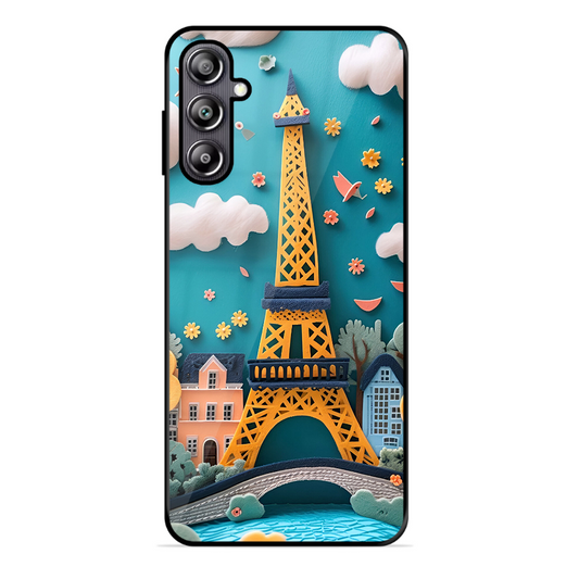 Eiffel Tower Printed Protective Phone Cover forSamsung Galaxy F54 5G