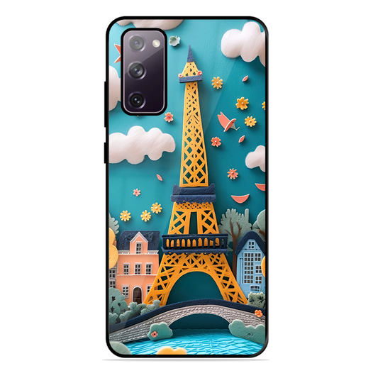 Eiffel Tower Printed Protective Phone Cover forSamsung Galaxy S20 Fe 5G