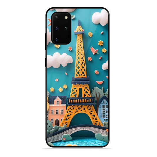 Eiffel Tower Printed Protective Phone Cover forSamsung Galaxy S20 Plus