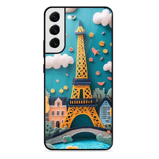 Eiffel Tower Printed Protective Phone Cover forSamsung Galaxy S21 Fe 5G