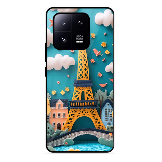 Eiffel Tower Printed Protective Phone Cover forXiaomi Mi 13 Pro 5G