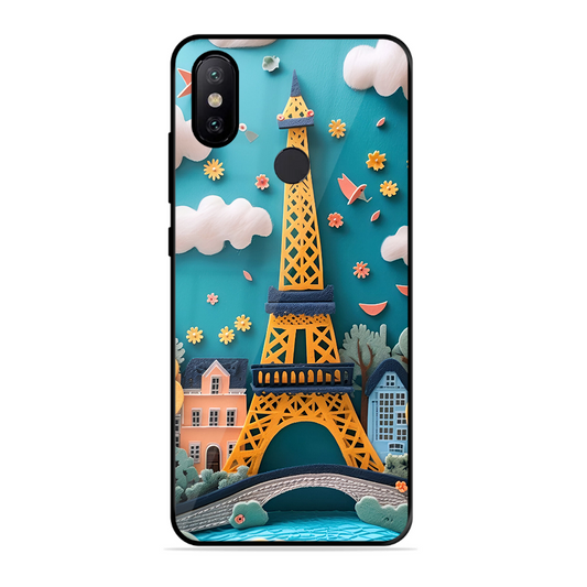 Eiffel Tower Printed Protective Phone Cover forXiaomi Redmi A2