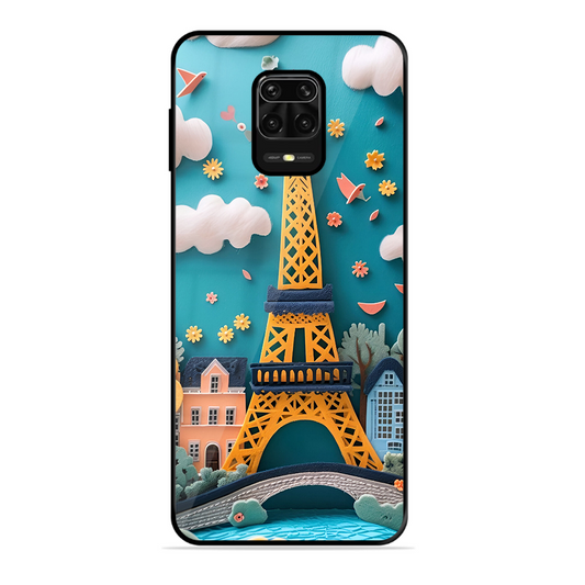 Eiffel Tower Printed Protective Phone Cover forXiaomi Redmi Note 10 Lite