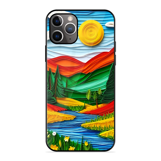 Lake Beauty Printed Protective Phone Cover for iPhone 11 Pro