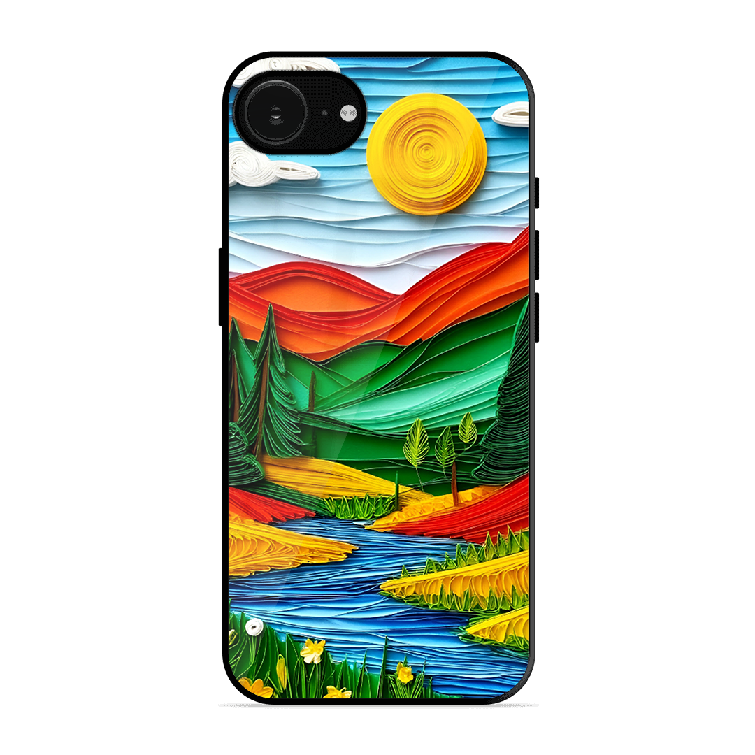Lake Beauty Printed Protective Phone Cover for iPhone 16e