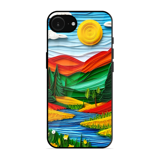 Lake Beauty Printed Protective Phone Cover for iPhone 16e