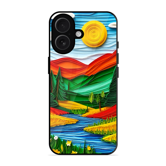 Lake Beauty Printed Protective Phone Cover for iPhone 16 Plus