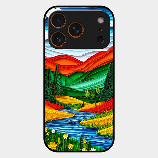 Lake Beauty Printed Protective Phone Cover foriPhone 17 Pro