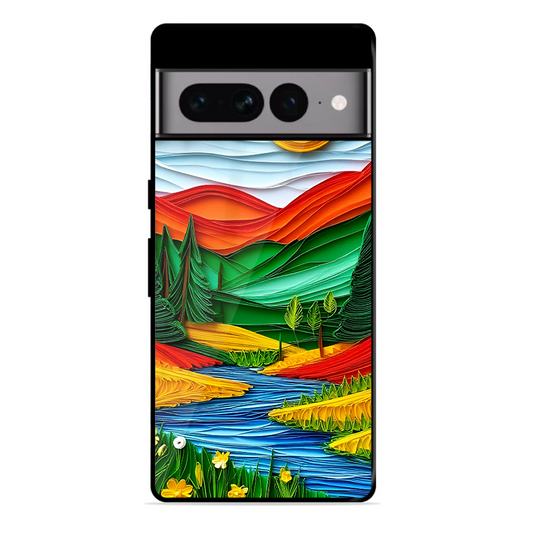 Lake Beauty Printed Protective Phone Cover for Google Pixel 7 Pro