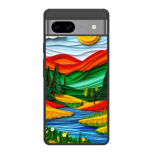 Lake Beauty Printed Protective Phone Cover for Google Pixel 8