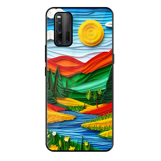 Lake Beauty Printed Protective Phone Cover for Iqoo 3