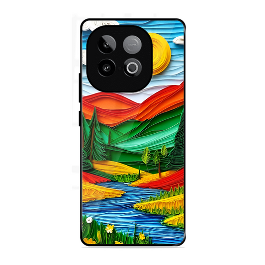Lake Beauty Printed Protective Phone Cover for Iqoo Neo 10 5G