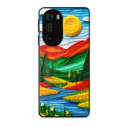 Lake Beauty Printed Protective Phone Cover for Motorola Edge 30 Pro