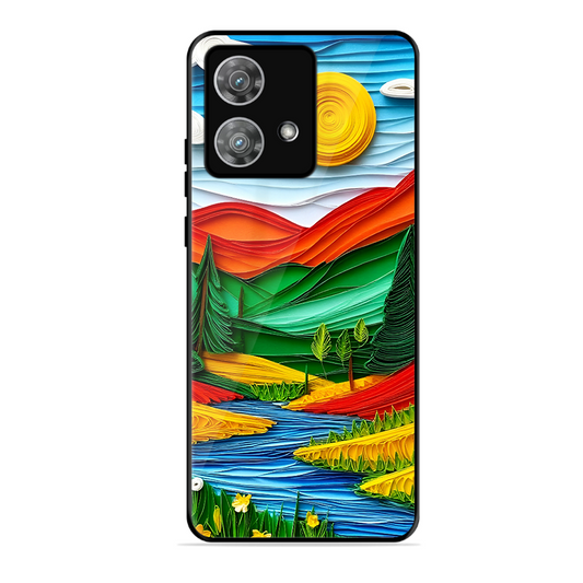Lake Beauty Printed Protective Phone Cover for Motorola Moto Edge 40 Neo
