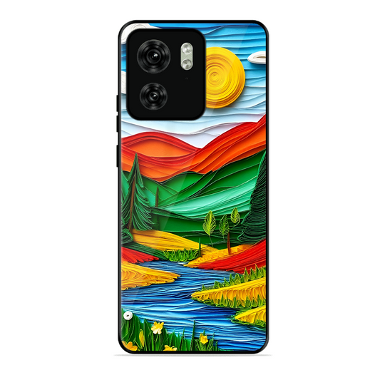 Lake Beauty Printed Protective Phone Cover for Motorola Moto Edge 40