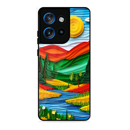 Lake Beauty Printed Protective Phone Cover for Motorola Moto Edge 50 Neo 5G