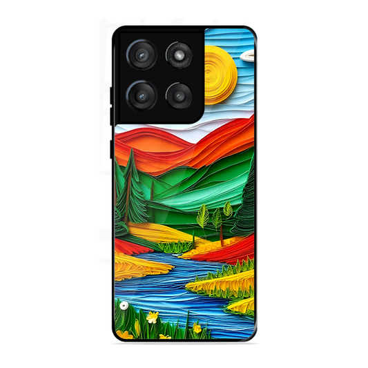 Lake Beauty Printed Protective Phone Cover for Motorola Moto Edge 60 Stylus