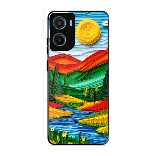 Lake Beauty Printed Protective Phone Cover for Motorola Moto G05
