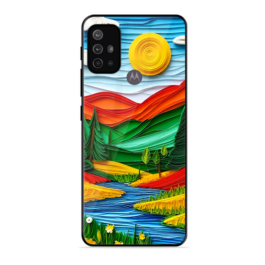 Lake Beauty Printed Protective Phone Cover for Motorola Moto G30
