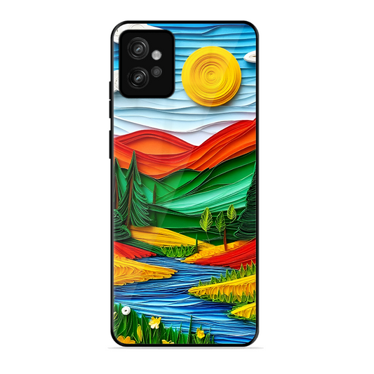 Lake Beauty Printed Protective Phone Cover for Motorola Moto G32