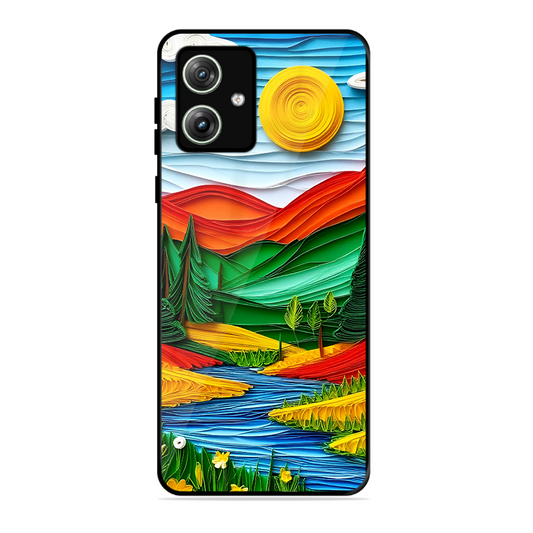 Lake Beauty Printed Protective Phone Cover for Motorola Moto G64 5G