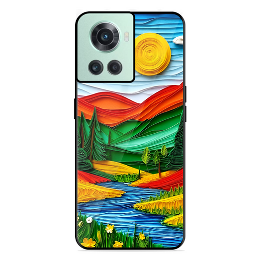 Lake Beauty Printed Protective Phone Cover for Oneplus 10R 5G