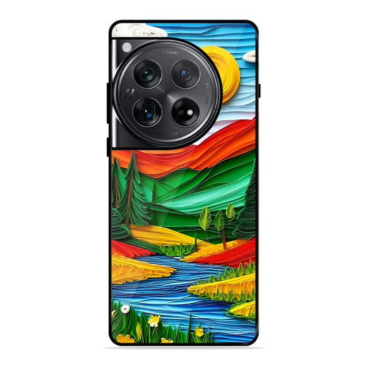 Lake Beauty Printed Protective Phone Cover for Oneplus 12 5G