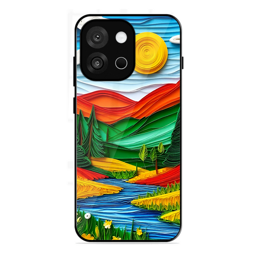 Lake Beauty Printed Protective Phone Cover for Oneplus 13S 5G