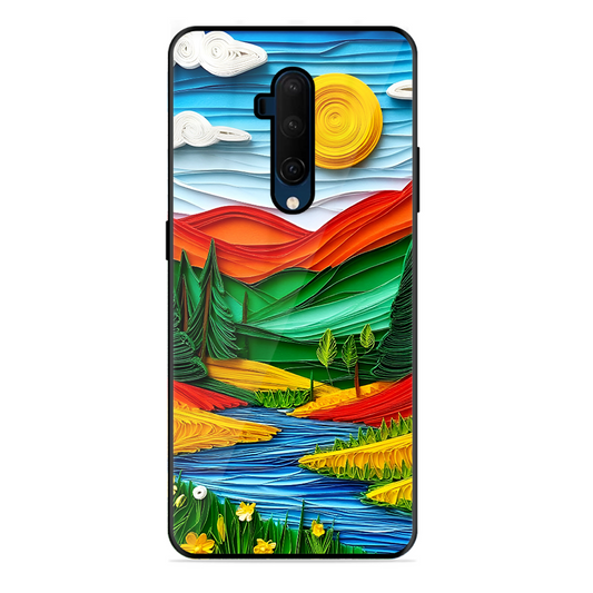 Lake Beauty Printed Protective Phone Cover for Oneplus 7T Pro
