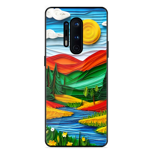 Lake Beauty Printed Protective Phone Cover for Oneplus 8 Pro